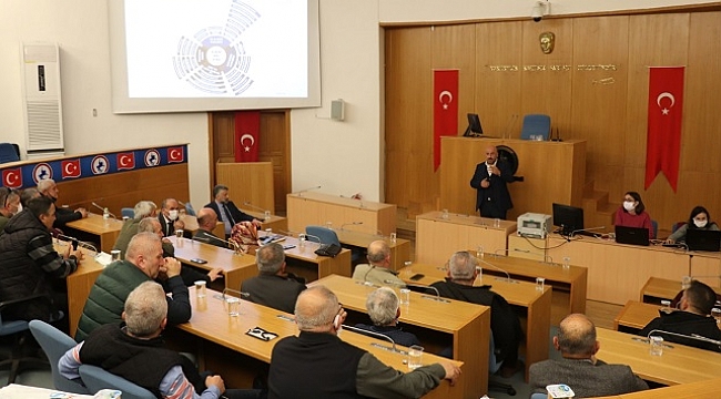 MUHTARLARA ANKETLER ANLATILDI