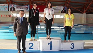 OKUL SPORLARI YÜZME YARIŞLARI YAPILDI