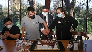 VALİ ATAY’DAN, KUSURSUZ KAFE’YE ZİYARET