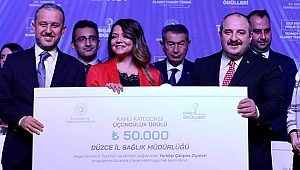 YILMAZ’IN PROJESİ TÜRKİYE 3.SÜ OLDU