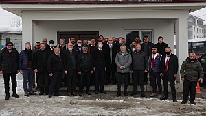 BAŞKAN ÖZLÜ OTOBÜS ŞOFÖRLERİYLE BİR ARAYA GELDİ