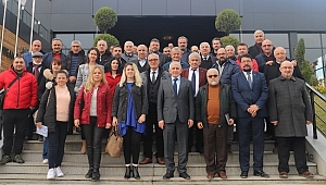 DÜZCE TSO YÖNETİMİ BASIN MENSUPLARIYLA BULUŞTU