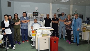 DÜZCE ÜNİVERSİTESİ HASTANESİ KVC EKİBİNDEN BİR İLK