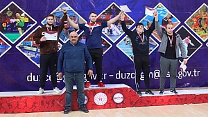 GÜREŞ GRUP MÜSABAKALARI DÜZCE’DE DEVAM EDİYOR