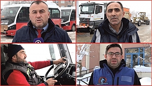 HER YERDE KAR, SAHADA DÜZCE BELEDİYESİ VAR