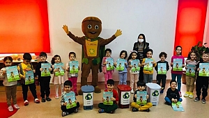 MİNİKLERE ‘SIFIR ATIK’ EĞİTİMİ VERİLDİ