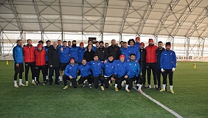 REKTÖR ÇAKAR; BITEXEN DÜZCE SPOR'UN YANINDA