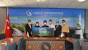SİBER GÜVENLİK FİKİR MARATONU’NDA ÖDÜL ALAN ÖĞRENCİLERE DÜZCE ÜNİVERSİTESİ’NDEN TEBRİK