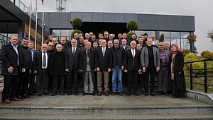 BAŞKAN ÖZLÜ, KÖY MUHTARLARIYLA BİRARAYA GELDİ