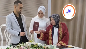 DÜZCE'DE 22.02.2022'DE 8 ÇİFT EVLENDİ