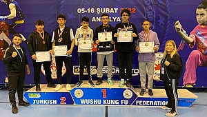 DÜZCE WUSHU'DA 15 MADALYA KAZANDI