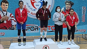HALTERCİ SPORCULARDAN 1 GÜMÜŞ 2 BRONZ MADALYA