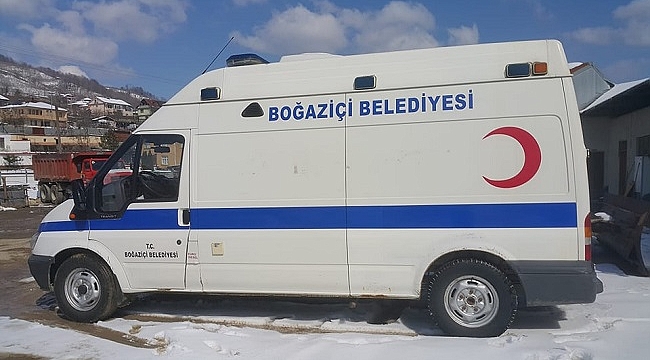 BOĞAZİÇİ BELEDİYESİ'NDEN ÜCRETSİZ CENAZE HİZMETİ