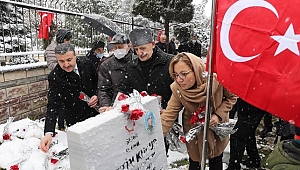 ŞEHİTLERİMİZ TÖRENLE ANILDI