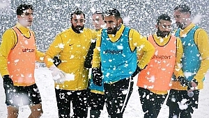 SİİRTSPOR, KARDA İDMAN YAPARAK DÜZCESPOR MAÇINA HAZIRLANDI