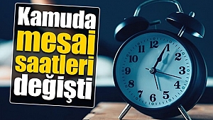 DÜZCE'DE MESAİ SAATLERİ DEĞİŞTİ