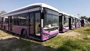 25 ADET OTOBÜS İHALEYLE SATILDI