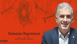 CHP İL BAŞKANI CEMŞİT RAMAZAN BAYRAMINI KUTLADI