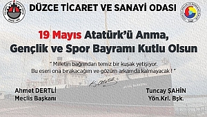 DÜZCE TSO'DAN 19 MAYIS KUTLAMASI