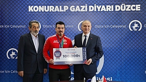 MİLLİ KARATECİYE 100 BİN LİRA ÖDÜL