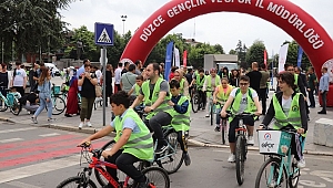 BİSİKLET FESTİVALİ RENKLİ GÖRÜNTÜLERE SAHNE OLDU