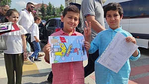 DERSLER BİTTİ, KARNELER VERİLDİ