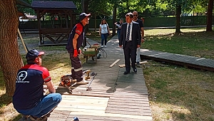 KENT PARK’TA ONARIM BAŞLADI