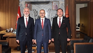 KESKİN VE CABOĞLU ANKARA'DA ÖNEMLİ TEMASLAR YAPTI