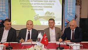 TÜRKİYE'DE BİR İLK: YEŞİL OSB