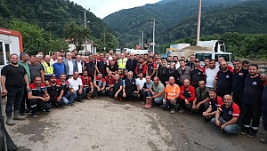3 GÜN UYKUSUZ KALDILAR, DÜZCE'Yİ SUYA KAVUŞTURDULAR