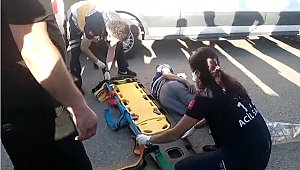KÖPEKTEN KAÇTI, KAZA YAPTI