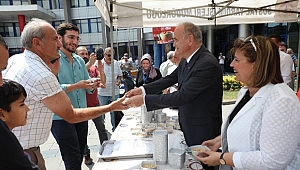 3000 KİŞİLİK AŞURE DAĞITILDI
