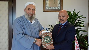 İSMAİLAĞA CEMAATİNİN ÖNEMLİ İSMİNDEN REKTÖRE ZİYARET