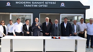 YENİ SANAYİ SİTESİ İÇİN START VERİLDİ
