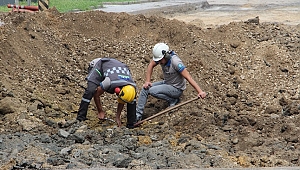 PATLAYAN DOGALGAZ BORUSU PANİĞE YOL AÇTI