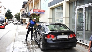 ZABITA EKİPLERİNDEN KALDIRIM DENETİMİ