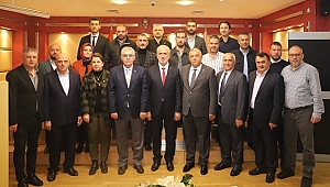 AK PARTİ'DEN TSO YÖNETİMİNE DESTEK ZİYARETİ