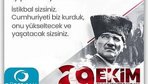 DÜZCE CAM'DAN CUMHURİYET BAYRAMI KUTLAMASI