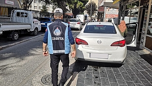 KALDIRIMI İŞGAL EDEN ARAÇLARA CEZA
