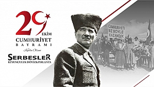 SERBESLER DÖVİZ'DEN CUMHURİYET BAYRAMI KUTLAMASI