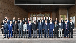 TOBB BAŞKANI HİSARCIKLIOĞLU DÜZCE HEYETİNİ AĞIRLADI