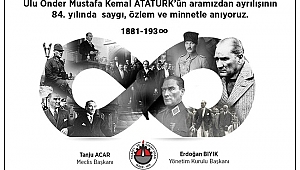 TSO'DAN 10 KASIM MESAJI