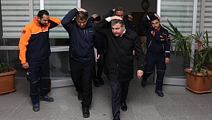 VALİ ATAY VE BÜROKRATLAR DEPREM TATBİKATINDA