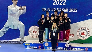WUSHU'DA MADALYA YAĞMURU