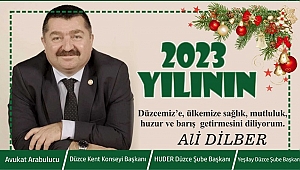 ALİ DİLBER YENİ YILINIZI KUTLUYOR