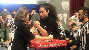 BİLEK GÜREŞİ MÜSABAKALARI SONA ERDİ
