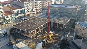 CEDİDİYE MEYDAN PROJESİNİN KABA İNŞAATI TAMAMLANDI