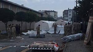 DEPREM ÇADIRLARI KALDIRILIYOR