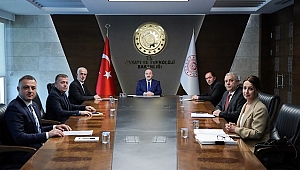 DÜZCE HEYETİ BAKAN VARANK’LA GÖRÜŞTÜ