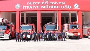 DÜZCE İTFAİYESİ 3 YILDA 1973 YANGIN SÖNDÜRDÜ